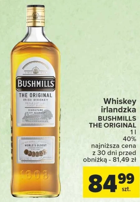Whiskey Bushmills