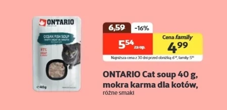 Вологий корм для котів Ontario
