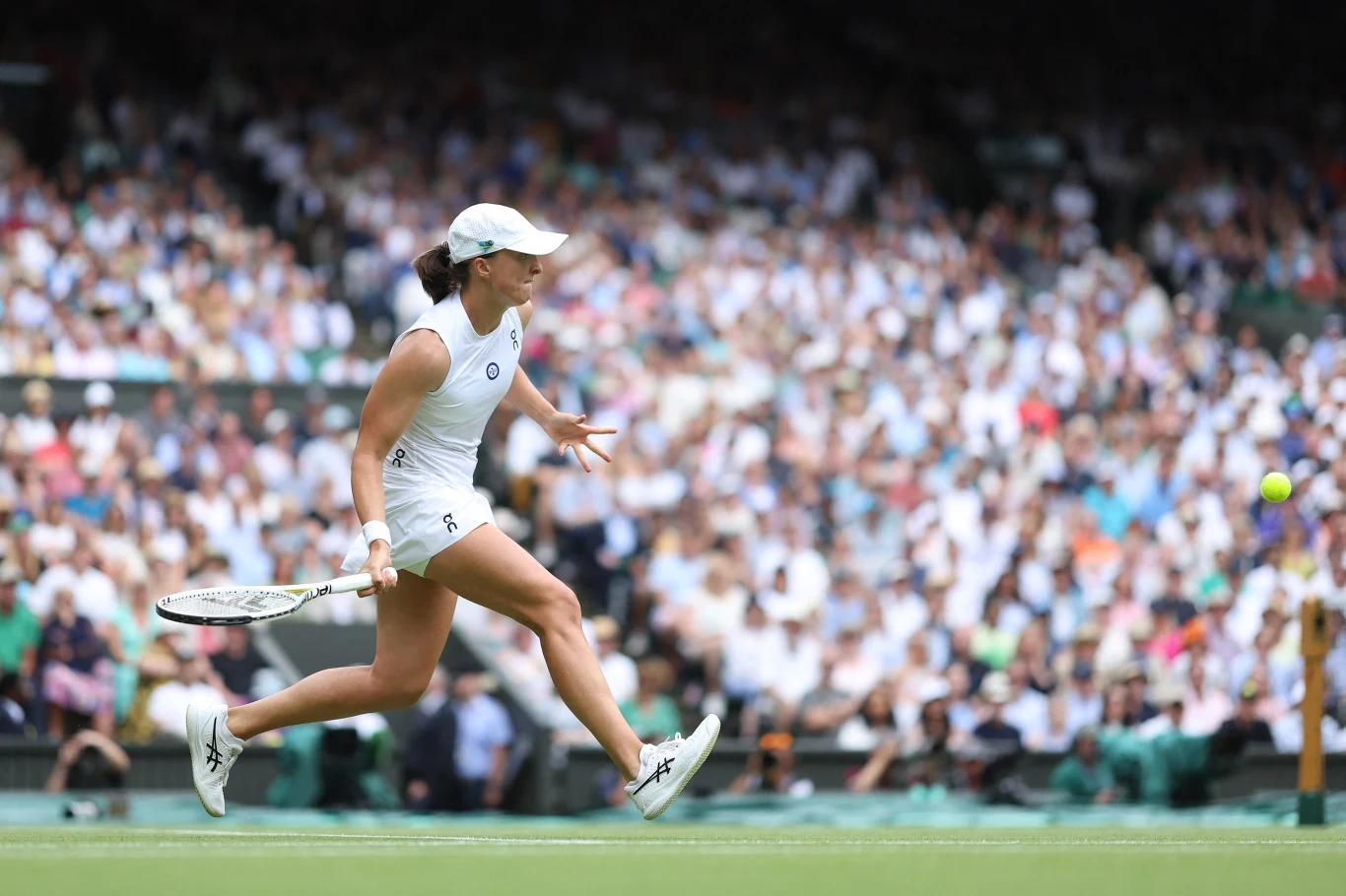 Iga Świątek na kortach Wimbledonu