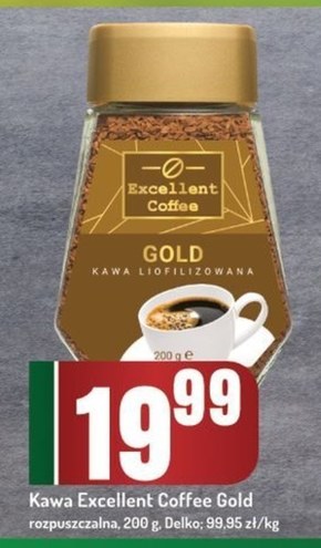 Kawa rozpuszczalna Excellent Coffee niska cena