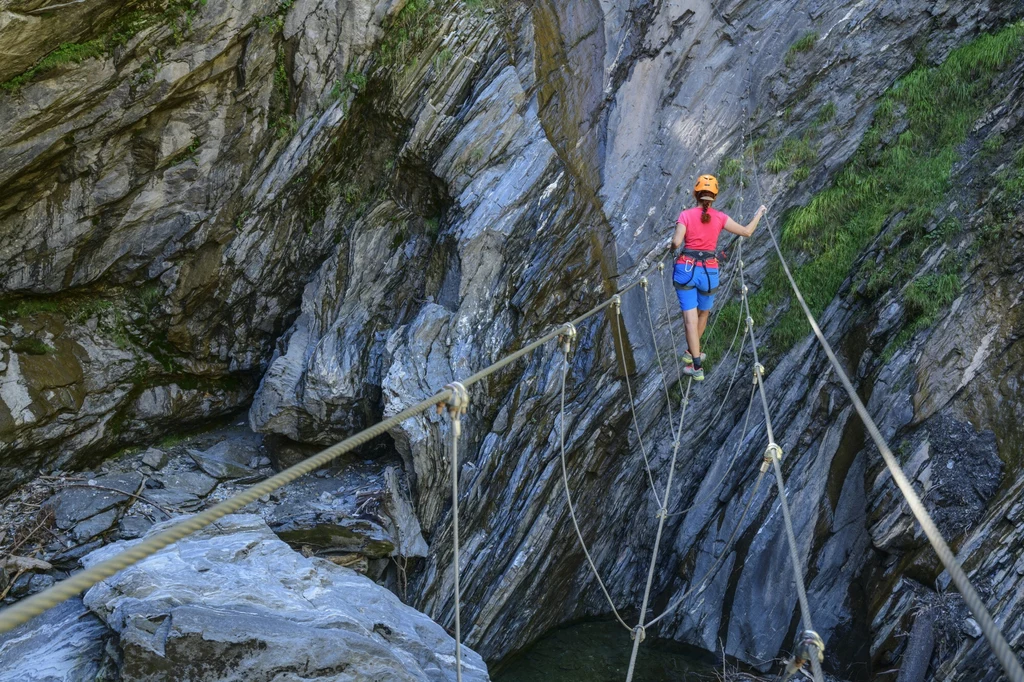 Via ferrata w Karyntii, Austria