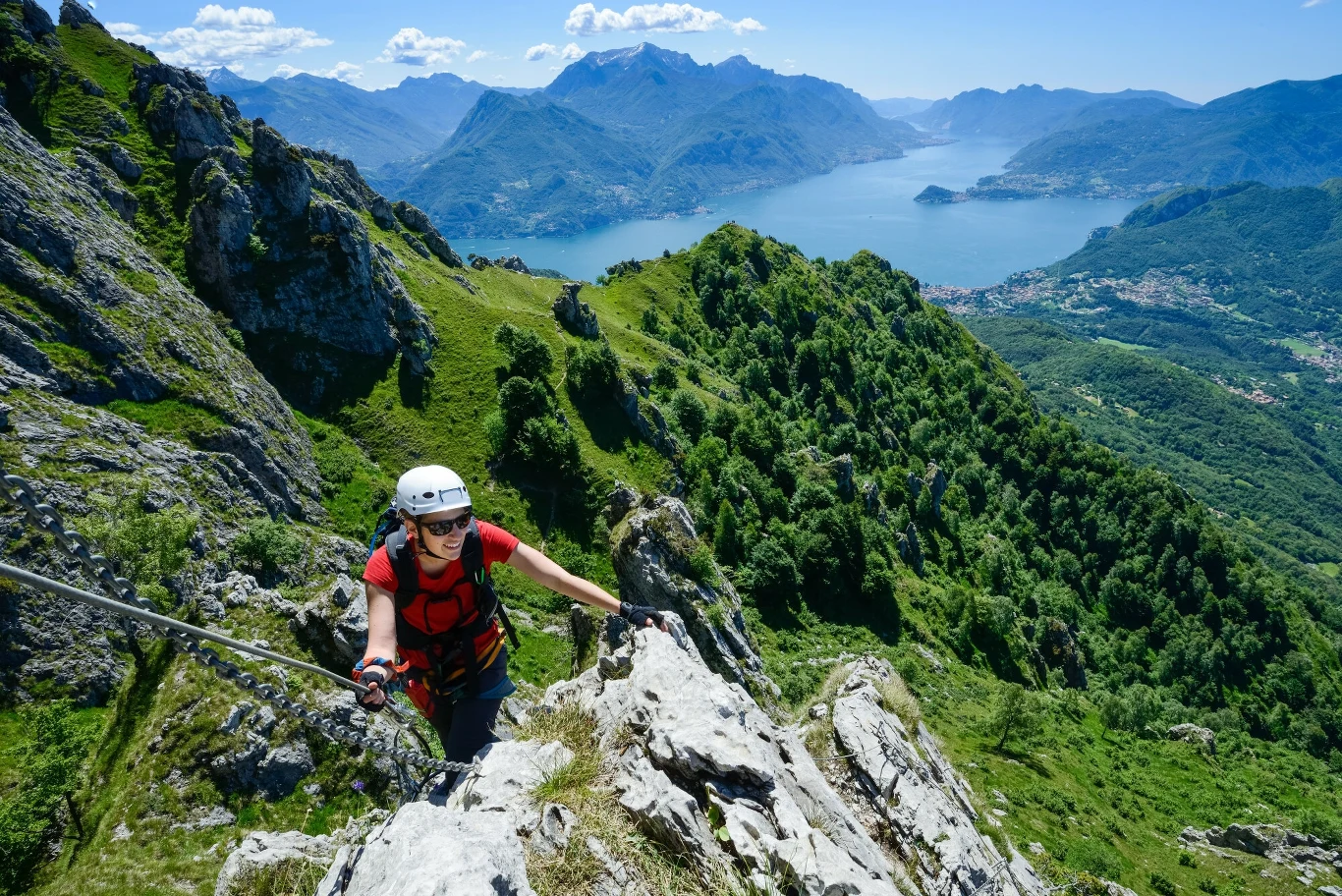 Via ferrata w północnych Włoszech, Alpy