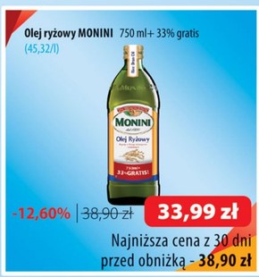 Olej ryżowy Monini niska cena