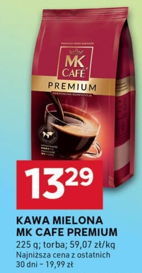 MK Café Premium Kawa palona mielona 225 g niska cena