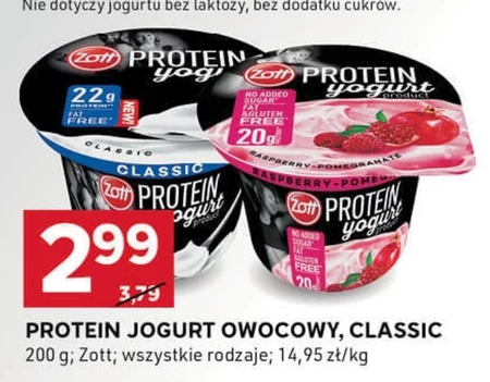 Zott Protein Jogurt wysokobiałkowy 200 g