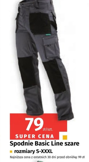 Spodnie Basic Line niska cena