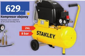 Kompresor olejowy Stanley niska cena