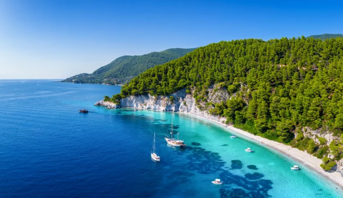 Mało popularna grecka wyspa "Mamma Mia". Poczujesz się jak w prywatnym raju