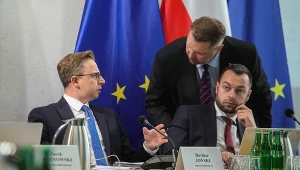 W komisji ds. wyborów kopertowych zasiadają m.in. Dariusz Joński (pierwszy z lewej), Przemysław Czarnek i Bartosz Romowicz