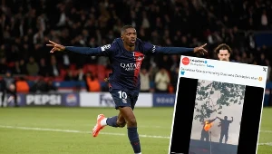 Świński łeb dla Figo? Dziś piłkarza PSG powitano gorzej. Zgotowano mu piekło