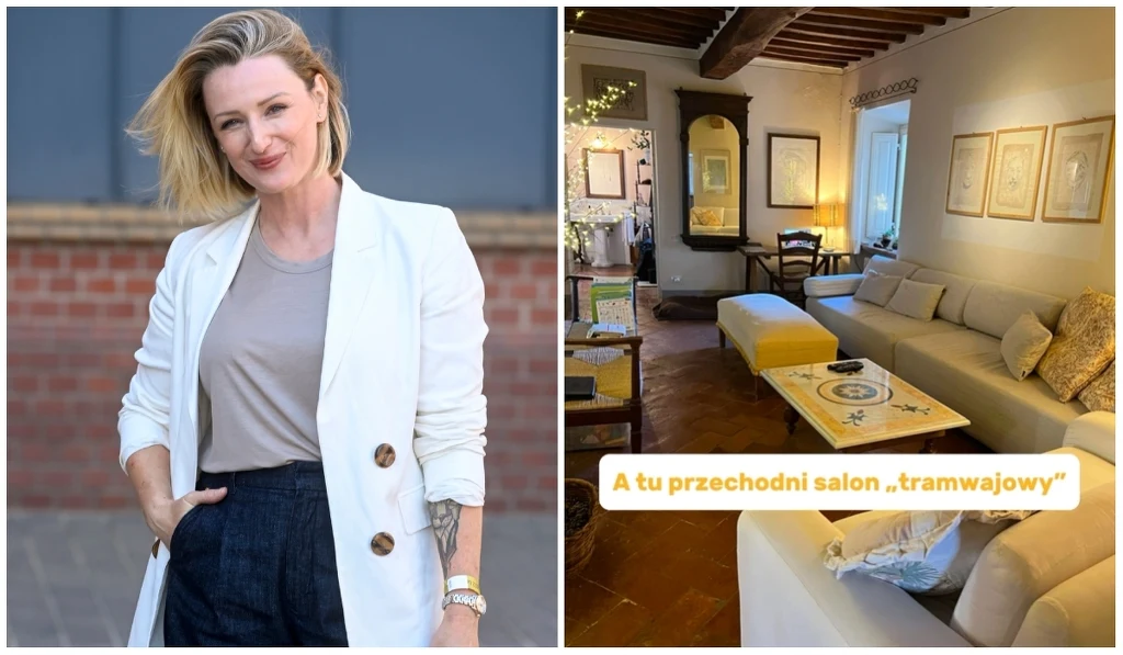 Ula Chincz i jej toskański dom, fot. https://www.instagram.com/ulapedantula/ Ula Chincz i jej toskański dom, fot. https://www.instagram.com/ulapedantula/