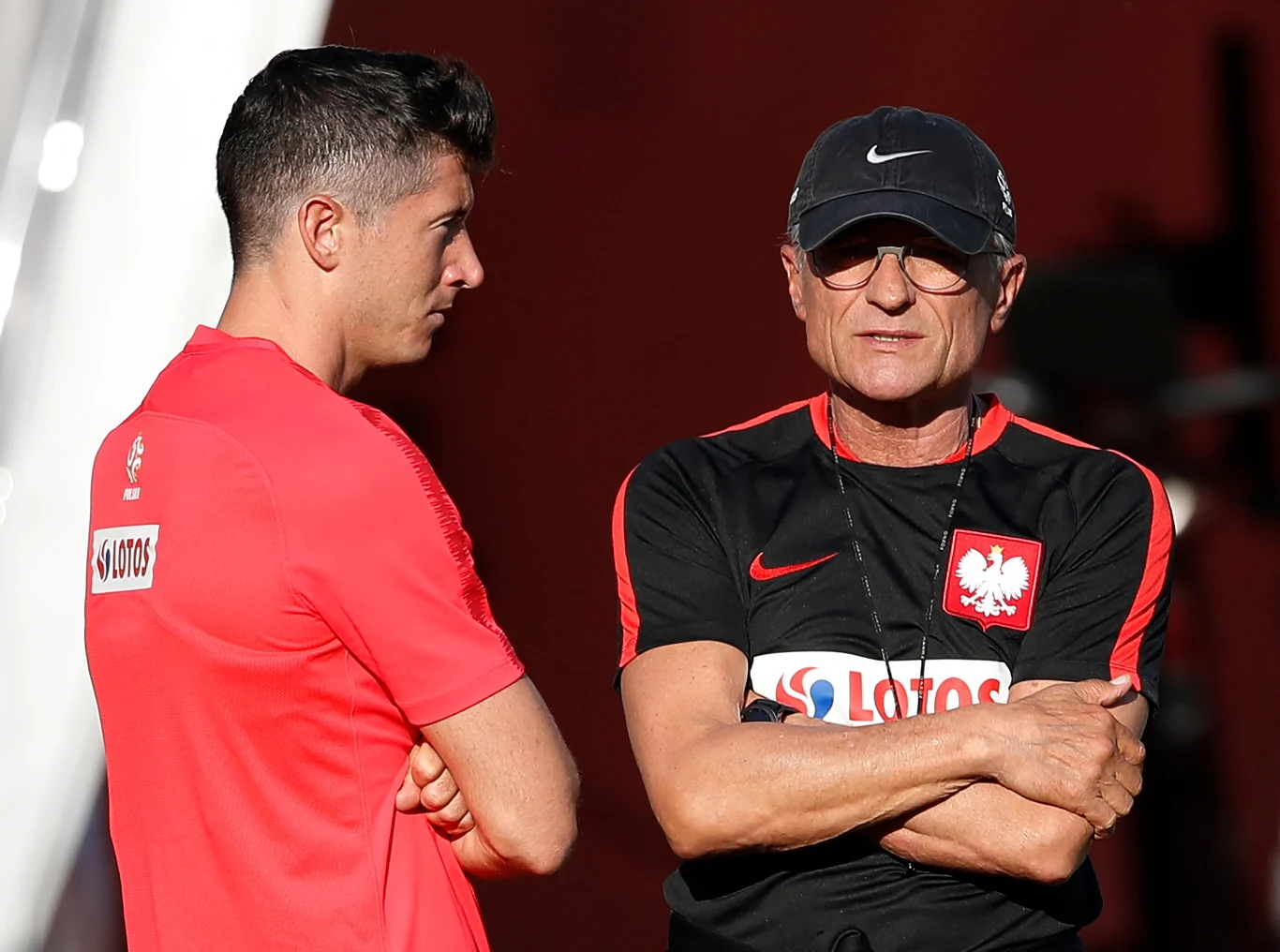 Adam Nawałka za czasów pracy w reprezentacji Polski