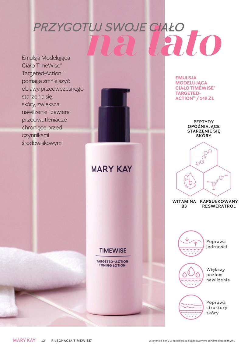 Gazetka: Zdrowa i szczęśliwa skóra z Mary Kay  - strona 12