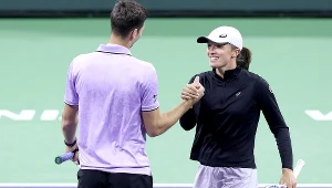 Hubert Hurkacz i Iga Świątek