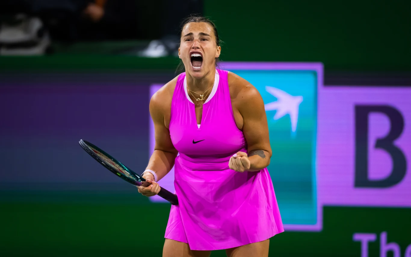 Aryna Sabalenka nie była w stanie pohamować emocji podczas konferencji prasowej przed meczem z Paulą Badosą Aryna Sabalenka nie była w stanie pohamować emocji podczas konferencji prasowej przed meczem z Paulą Badosą