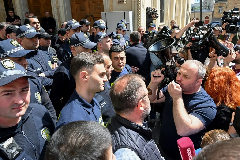 Protesty w Gruzji 