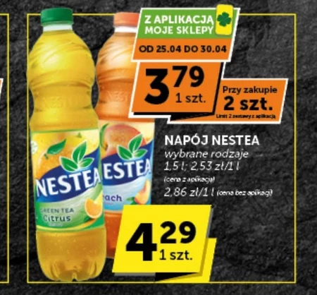 Nestea Joy Green Tea Napój owocowo-herbaciany o smaku cytrusowym 1,5 l