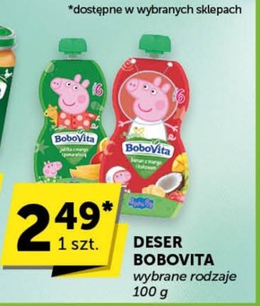BoboVita Mus gruszka z bananem i morelą po 6 miesiącu 100 g niska cena