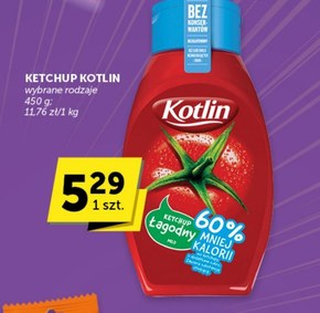 Kotlin Ketchup pikantny 60% mniej kalorii 450 g niska cena