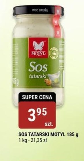 Motyl Sos tatarski 185 g niska cena