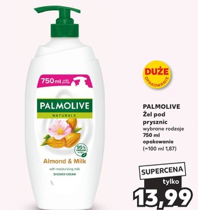 Palmolive Naturals Almond & Milk kremowy żel pod prysznic Mleko i Migdał 750ml niska cena