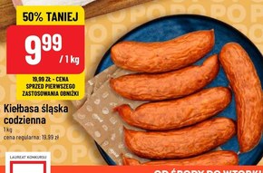 Kiełbasa Śląska niska cena