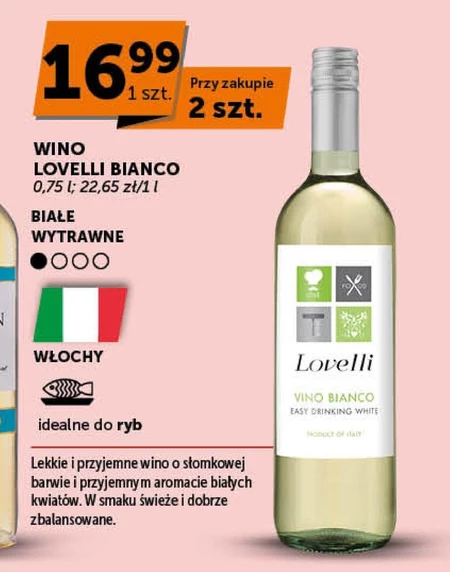 Wino wytrawne Lovelli