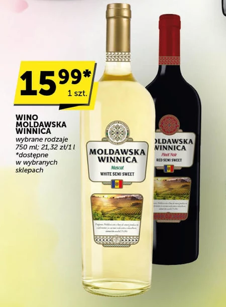 Wino Mołdawska Winnica