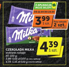 Milka Czekolada mleczna 100 g niska cena