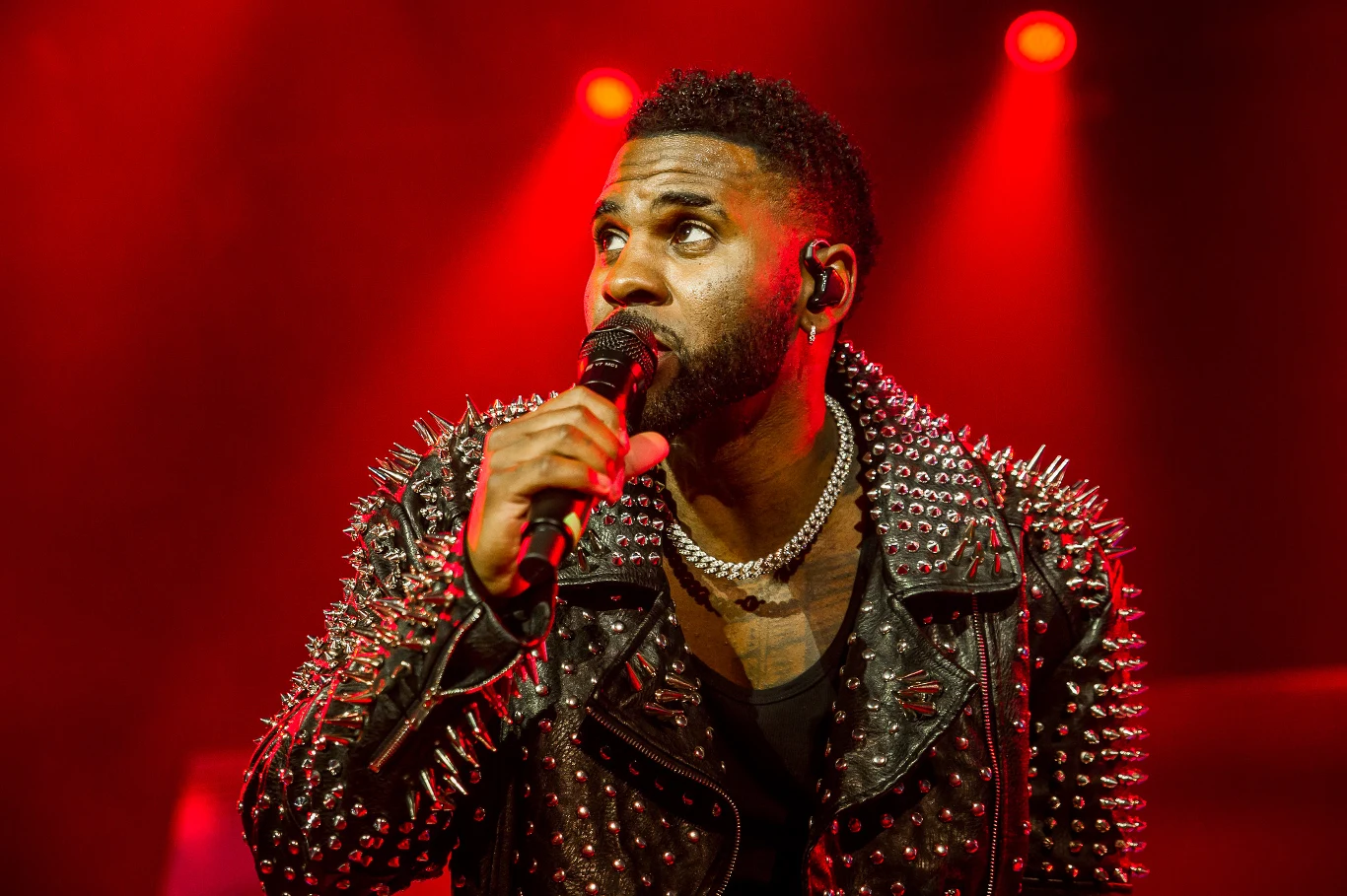 Jason Derulo podczas koncertu w Warszawie Jason Derulo podczas koncertu w Warszawie