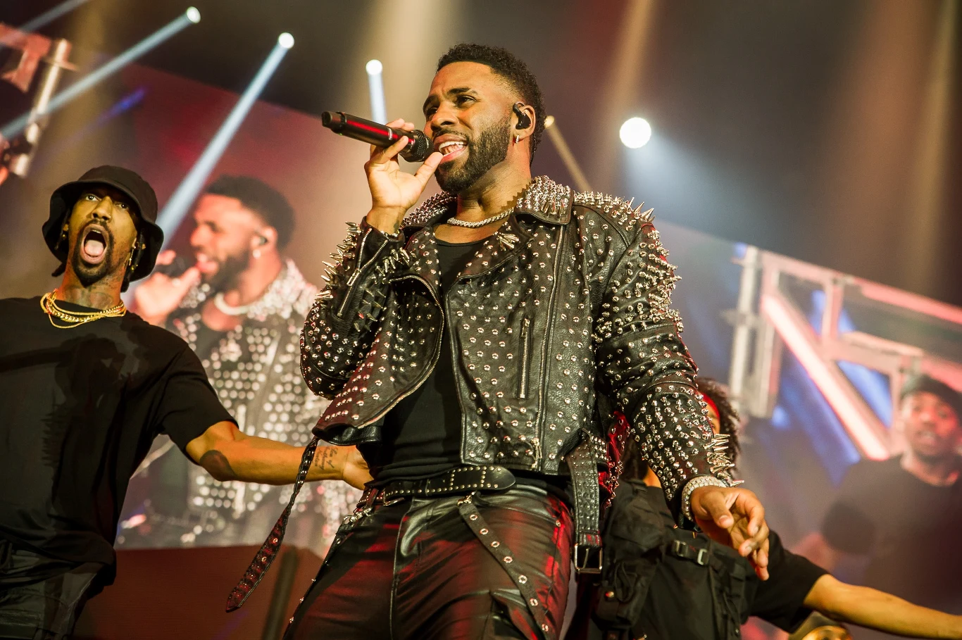 Jason Derulo podczas koncertu w Warszawie Jason Derulo podczas koncertu w Warszawie