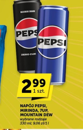 Pepsi-Cola Napój gazowany 330 ml niska cena
