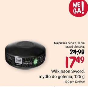 Wilkinson Sword Premium Mydło do golenia 125 g niska cena
