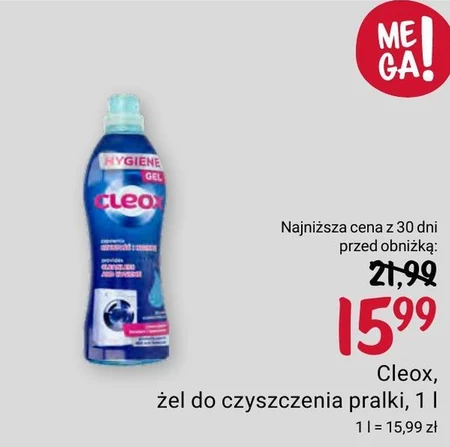 Środek do czyszczenia pralki Cleox