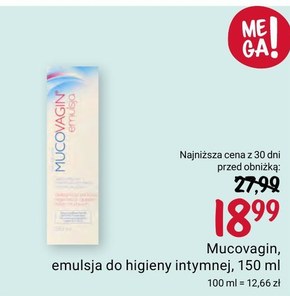 Emulsja do higieny intymnej Mucovagin niska cena