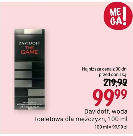 Туалетна вода для чоловіків Davidoff