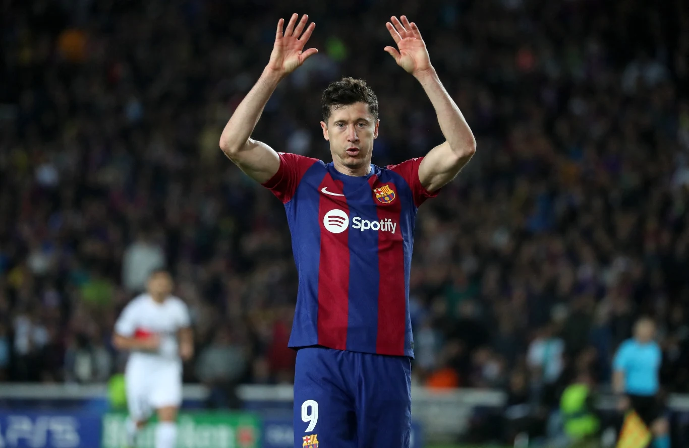 Robert Lewandowski FC Barcelona