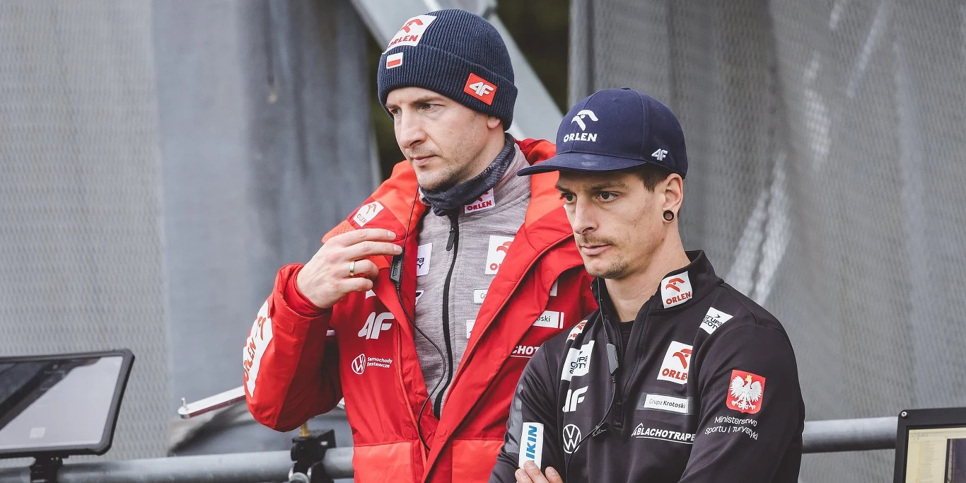 Thomas Thurnbichler i Wojciech Topór (po lewej)