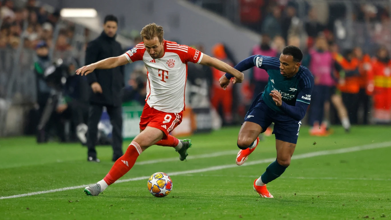 Harry Kane (z lewej) tym razem znalazł się poza listą strzelców 