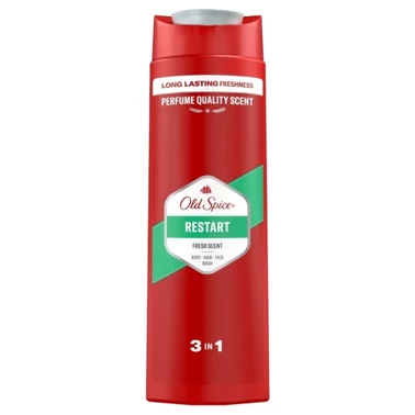 Old Spice Restart Męski żel pod prysznic i szampon ml Długotrwała świeżość - 0