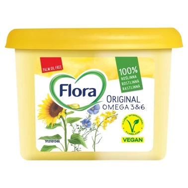 Flora Original Tłuszcz do smarowania 1 kg - 0