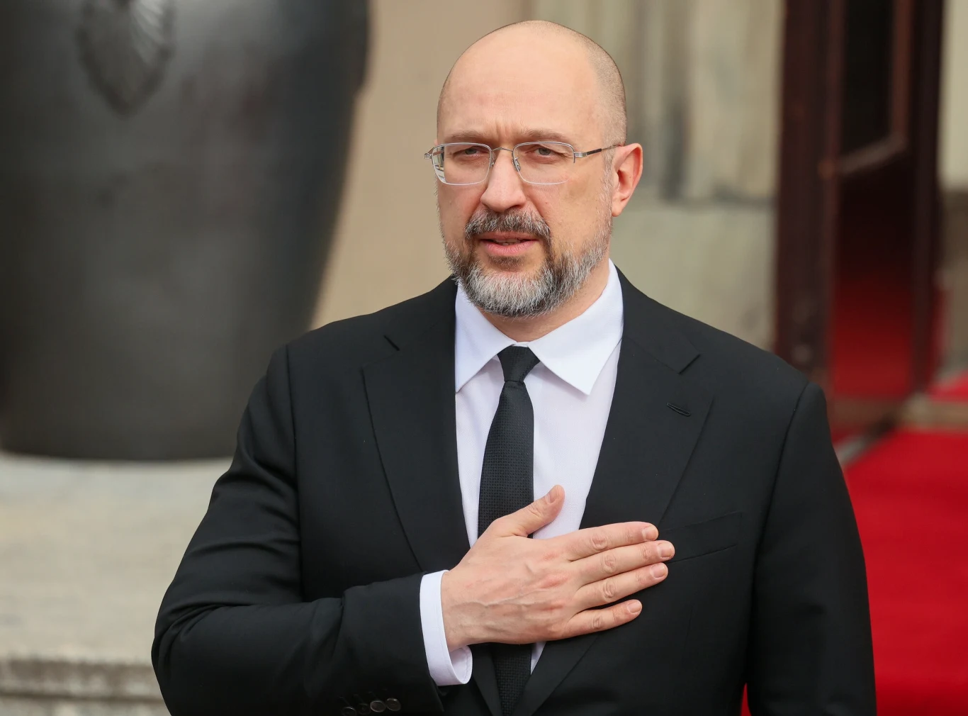 Premier Ukrainy Denys Szmyhal Premier Ukrainy Denys Szmyhal