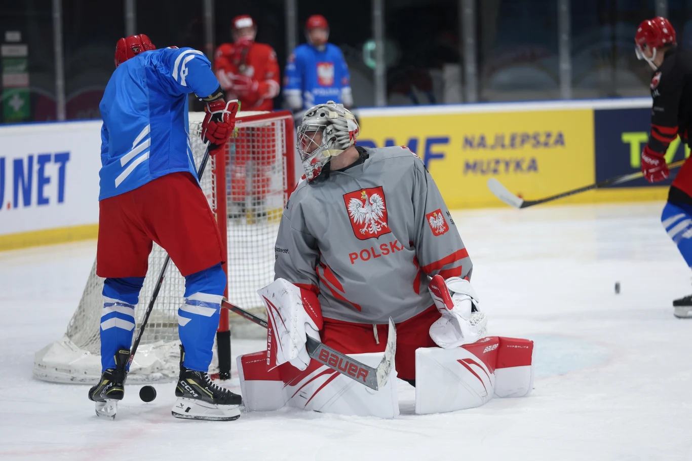 Trening reprezentacji Polski w hokeju na lodzie