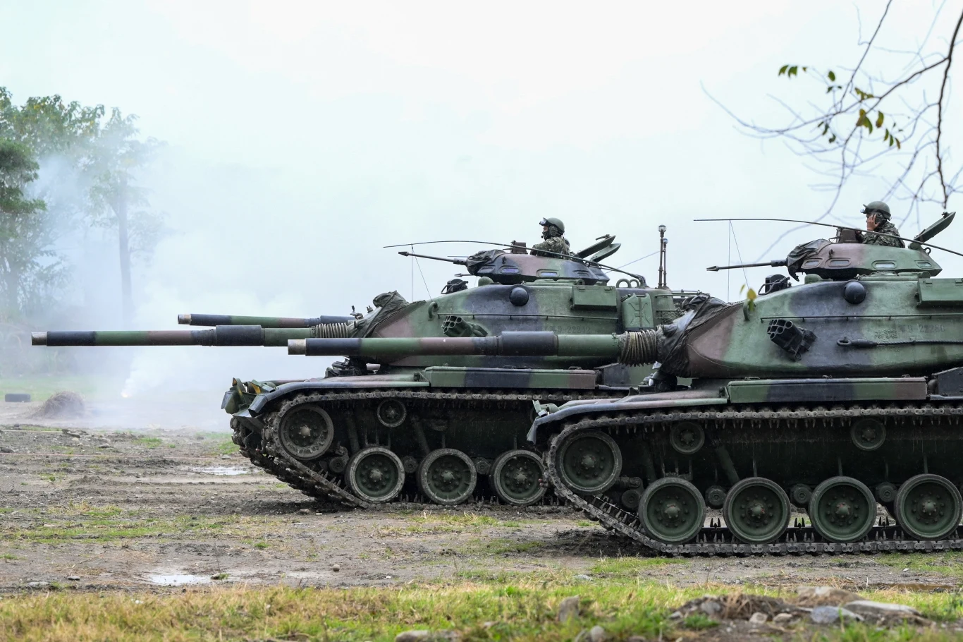 Czołgi M60A3 tajwańskiej armii Czołgi M60A3 tajwańskiej armii