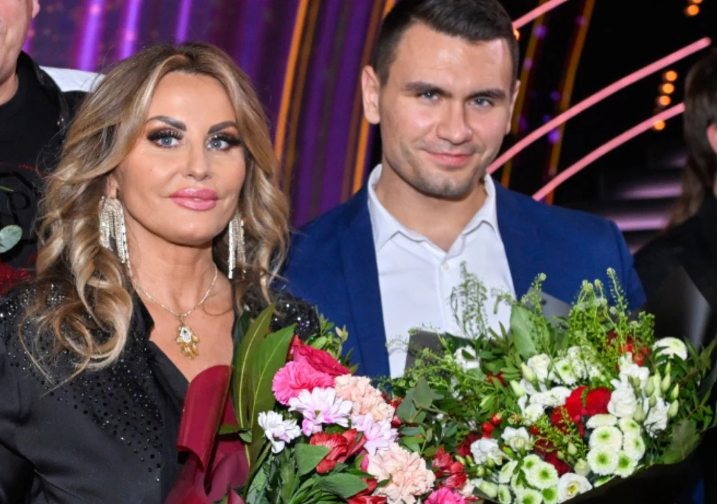 Dagmara Kaźmierska z synem Conanem