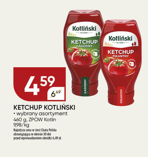 Ketchup Kotliński niska cena