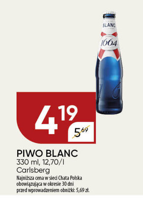 Kronenbourg 1664 Blanc Piwo białe aromatyzowane 330 ml niska cena