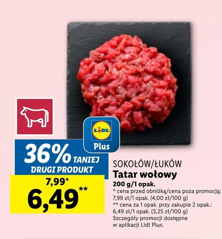 Тартар з яловичини Sokołów