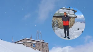 Paweł Parzuchowski, kierownik Stacji IMGW w Zakopanem i na Kasprowym Wierchu.