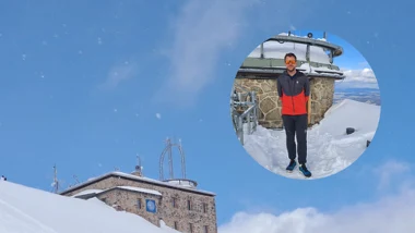 Paweł Parzuchowski, kierownik Stacji IMGW w Zakopanem i na Kasprowym Wierchu.